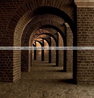 File gốc tranh hanh lang 3d 304 (cho in 3D) độc đáo