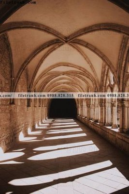 File in trần tranh hanh lang 3d 353 (bản gốc) bầu trời