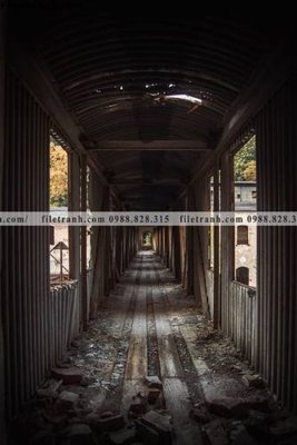 File gốc tranh hanh lang 3d 366 (trang trí) phòng ngủ