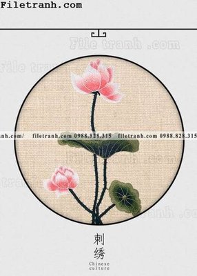 File ảnh tranh hieu ung ba chieu tron phong cach Trung Quoc 192 (gốc) in Hiflex