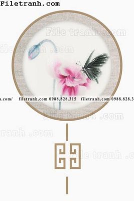 File tranh PSD tranh hieu ung ba chieu tron phong cach Trung Quoc 199 chất lượng cao