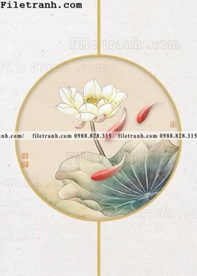 File tranh tranh hieu ung ba chieu tron phong cach Trung Quoc 305 (ảnh gốc) in trần nhà