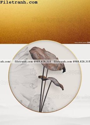 Ảnh gốc tranh hieu ung ba chieu tron phong cach Trung Quoc 366 (độ nét cao) in tráng gương