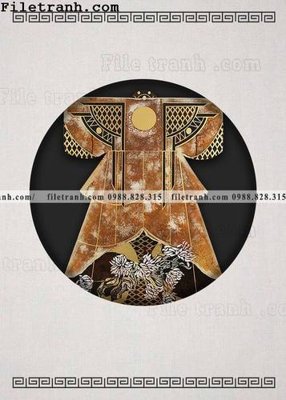 Tải file tranh hieu ung ba chieu tron phong cach Trung Quoc 378 (ảnh gốc) in tranh kính