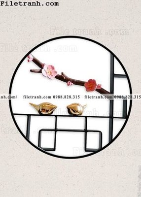 File ảnh gốc tranh hieu ung ba chieu tron phong cach Trung Quoc 410 (chuyên in mica)