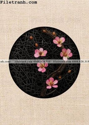 Download file gốc tranh hieu ung ba chieu tron phong cach Trung Quoc 419 (in mica) 3D