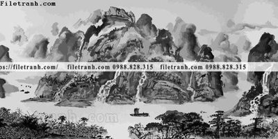 File tranh trang trí tranh hinh anh vector phong cach muc 1528 (file gốc)