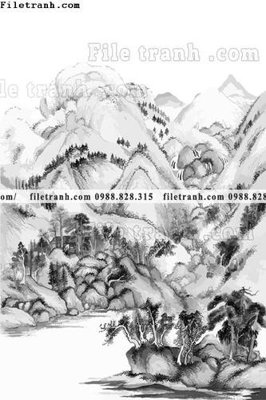 File PSD tranh hinh anh vector phong cach muc 1536 (gốc) nhiều lớp (multi-layer)