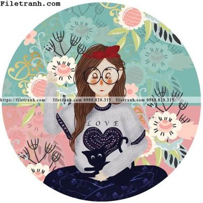 Tải file tranh hinh tron bac au 117 (gốc) làm file tranh quảng cáo