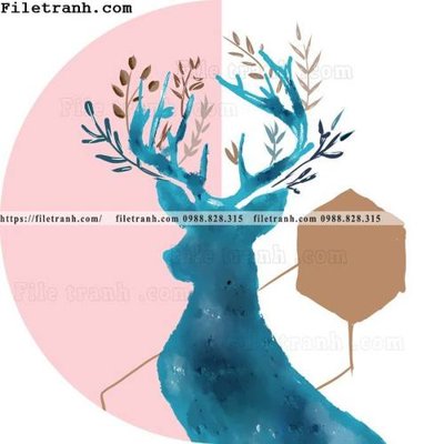 Tải file tranh hinh tron bac au 129 (gốc) chủ đề hoa sen