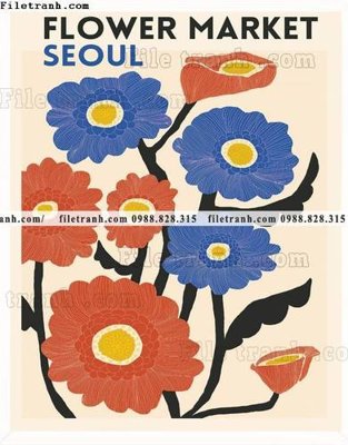 File tranh PSD tranh hoa co dien kieu Phap 621 chất lượng cao