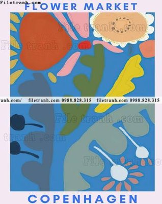 File gốc tranh hoa co dien kieu Phap 624 (in lụa) tranh thuận buồm