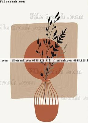 Download file tranh hoa co dien kieu Phap 644 (chất lượng in ấn)