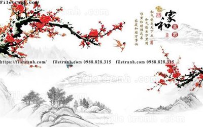 Tải file gốc tranh hoa dao hien dai 535 (bản PSD) đầy đủ layer