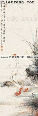 Ảnh gốc tranh hoa va chim dep 113 (độ nét cao) in tráng gương