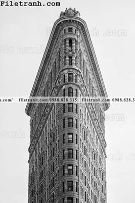 File gốc tranh kien truc kieu doc 113 (in ấn) không giới hạn