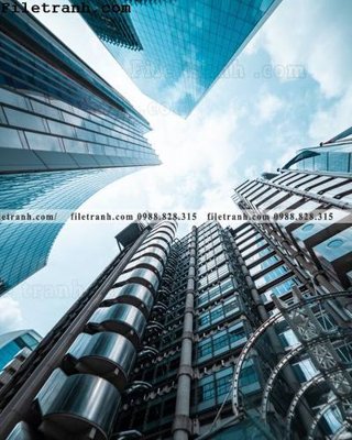 Hình ảnh gốc tranh kien truc kieu doc 162 (để in khổ lớn)