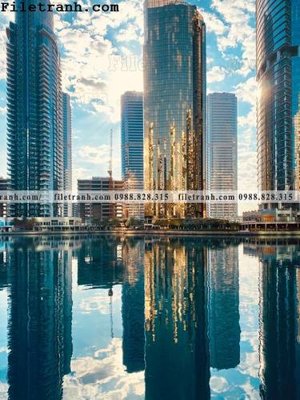 Download file ảnh gốc tranh kien truc kieu doc 210 để in ấn