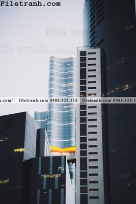 File in ấn tranh kien truc kieu doc 221 chuyên nghiệp