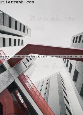 File tranh in tráng gương tranh kien truc kieu doc 231 (siêu nét)