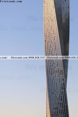 File PSD tranh kien truc kieu dung toa nha 554 (nguyên gốc) chất lượng cao