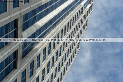 Download file gốc tranh kien truc kieu ngang 511 (in lụa) nghệ thuật