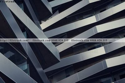 File gốc tranh kien truc kieu ngang 655 (in ấn) không giới hạn