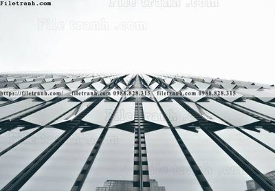 Chi tiết file ảnh tranh kien truc kieu ngang 666 sắc nét