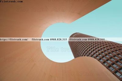 Tải file tranh kien truc kieu ngang 730 (PSD) cho in tranh kính