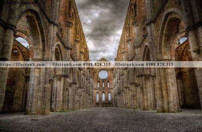 File tranh in tráng gương tranh kien truc kieu ngang 760 (siêu nét)