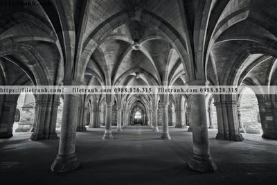 File gốc tranh kien truc kieu ngang 780 (ảnh chi tiết) để in ấn