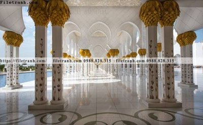 Ảnh mô tả file gốc in mica tranh kien truc kieu ngang 811