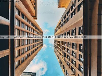 File gốc tranh kien truc kieu ngang 823 (ảnh chi tiết) để in ấn