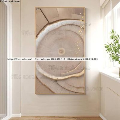 File gốc tranh loi vao 3d truu tuong 519 (in tráng gương) ốp tường