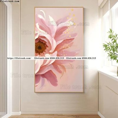 File gốc tranh loi vao hoa 5d sieu dep 557 (in mica) cắt laser