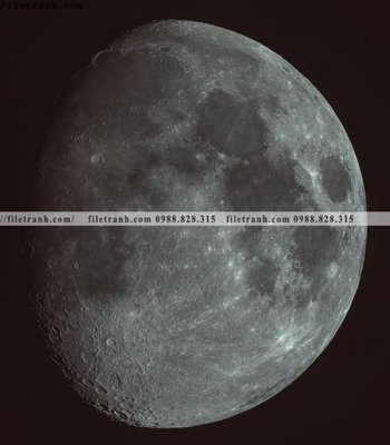 File ảnh tranh mat trang vu tru 505 (gốc) cho trang trí nhà hàng