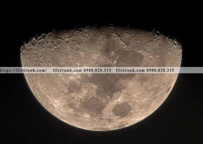 Tải file PSD tranh mat trang vu tru 569 (nguyên layer) để in