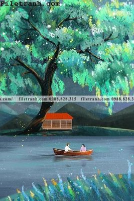 Tải file tranh mau nuoc mau hong 107 (ảnh gốc) in gạch men