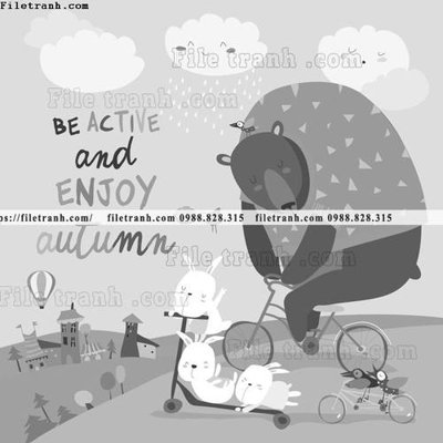 File tranh quảng cáo tranh minh hoa hoat hinh tre em 100 (download file gốc)