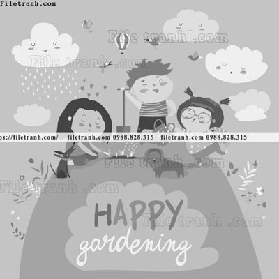 Download file gốc tranh minh hoa hoat hinh tre em 101 (in lụa) nghệ thuật