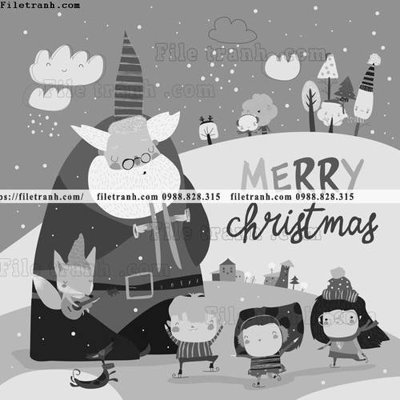 File gốc tranh minh hoa hoat hinh tre em 120 (cho in 3D) độc đáo