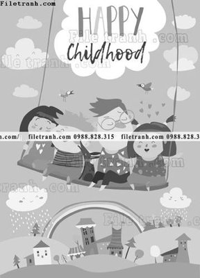 File tranh tranh minh hoa hoat hinh tre em 137 (gốc) chủ đề con người