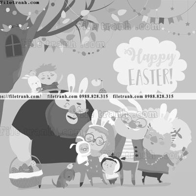 Download file gốc tranh minh hoa hoat hinh tre em 152 (in lụa) tranh 3D