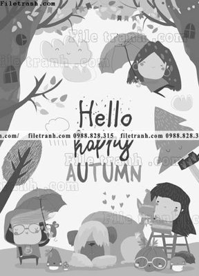 File tranh tranh minh hoa hoat hinh tre em 208 (gốc) phong cách tối giản