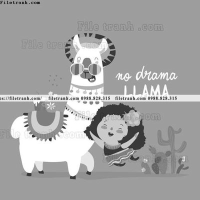 File in trần tranh minh hoa hoat hinh tre em 307 (file gốc) xuyên sáng