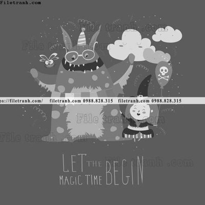 Tải file gốc tranh minh hoa hoat hinh tre em 313 dùng cho in ấn