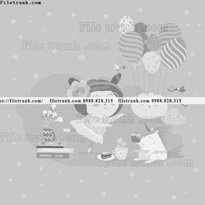 Download file tranh minh hoa hoat hinh tre em 321 (chuẩn in) chất lượng cao