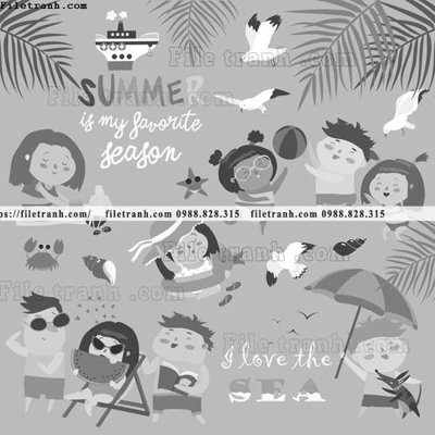 Tải file tranh minh hoa hoat hinh tre em 348 (ảnh gốc) độ phân giải 300dpi