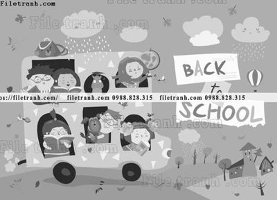 File tranh gốc PSD tranh minh hoa hoat hinh tre em 356 còn nguyên layer