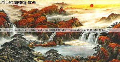 File PSD tranh nen tuong phong cach Trung Hoa211 (bản gốc) chất lượng nhất